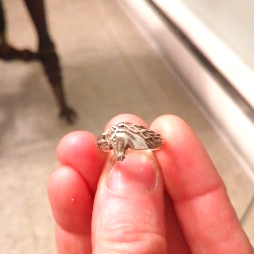 925 unique unicorn ring